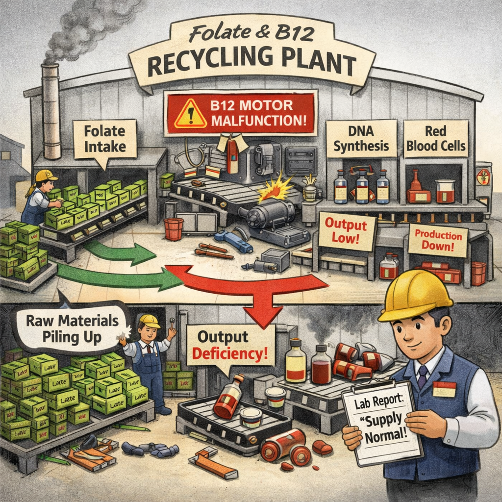 How Do B12 and Folate Work Together? Understanding the Methyl Trap Hypothesis