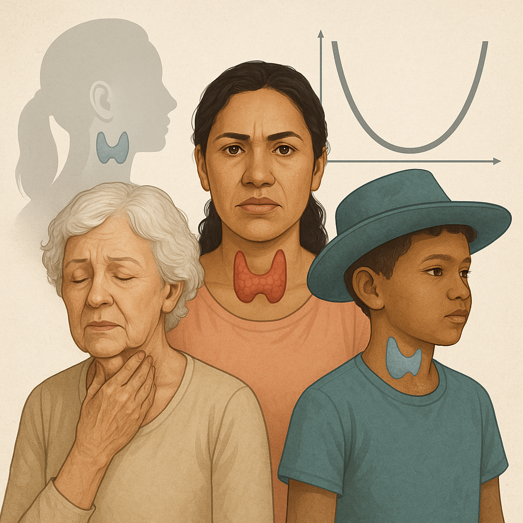 Study Summary of a 2022 Colombian Study on the U-Curve of Benefit for Iodine Addressing the Harm of Deficiency and Excess